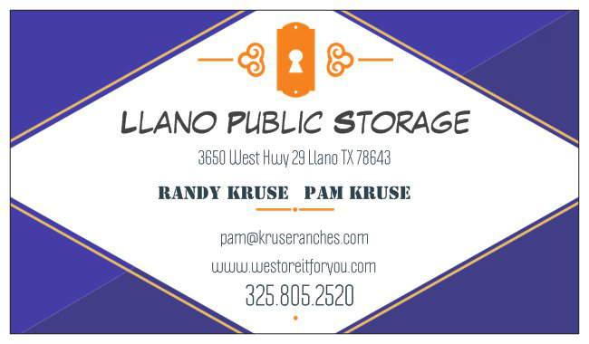 Llano Public Storage